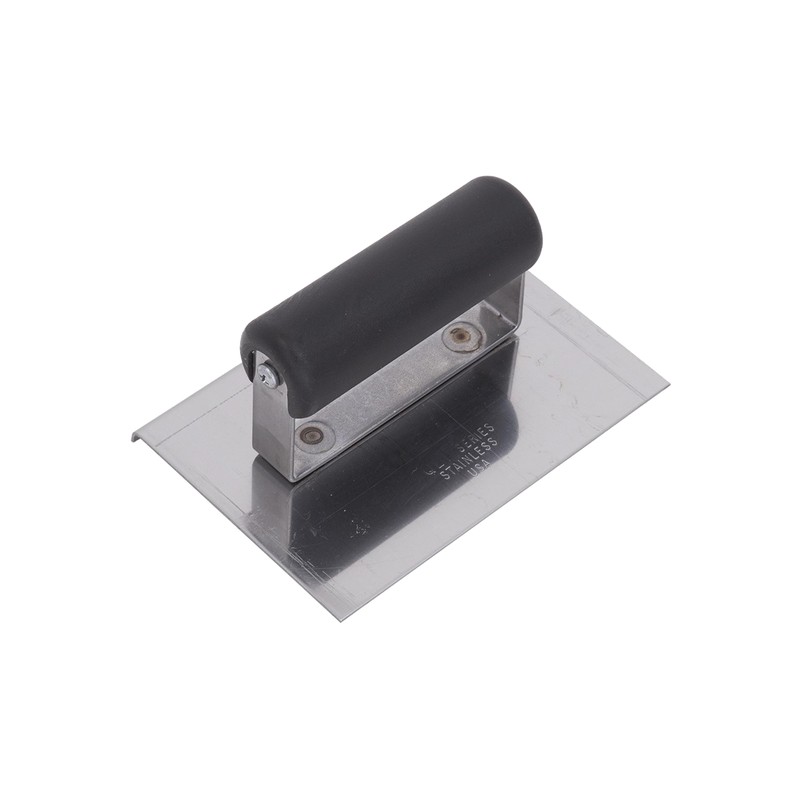Marshalltown CE503SP 6 x 3-Inch SS Edger with Plastic Handle