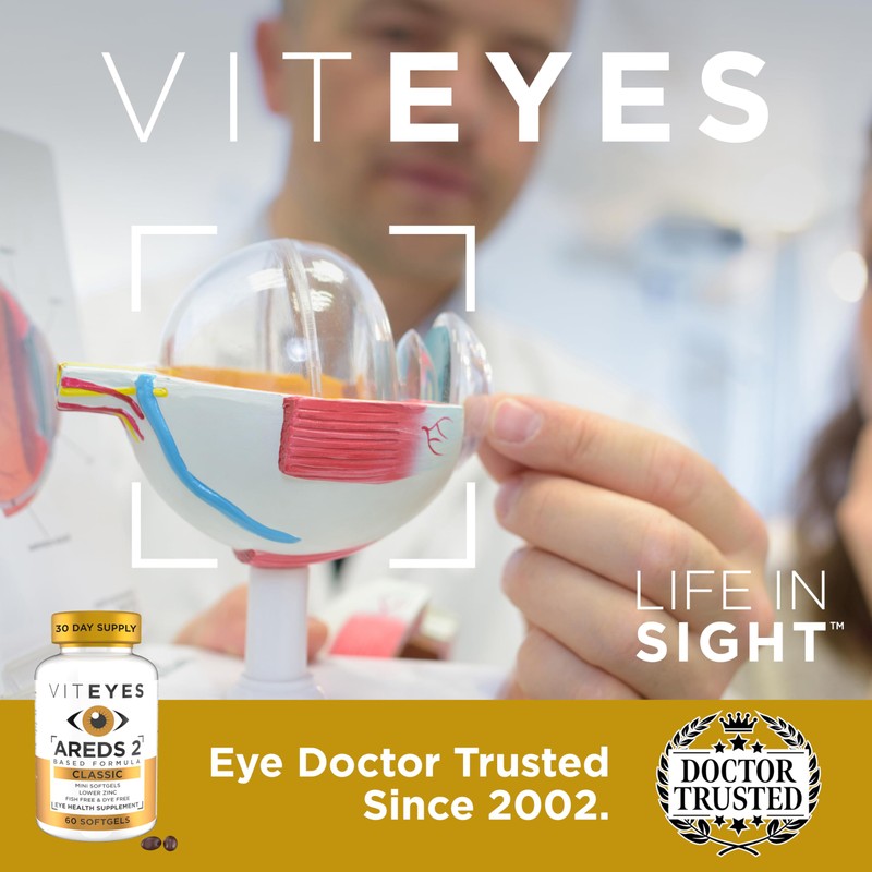 Viteyes AREDS 2 Classic Macular Health Formula Softgels, Eye Health