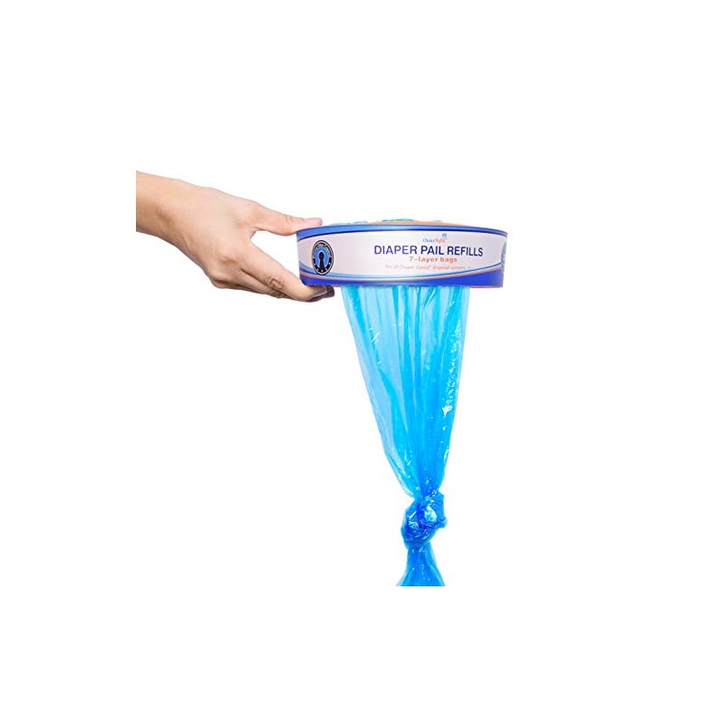 ChoiceRefill Compatible with Diaper Genie Pails, 8-Pack, 2600 count