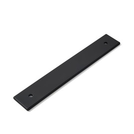 khtumeware 5 Pack 4" Square Backplate 3" 76mm Center-Center, Matte Black Backplate for Pulls