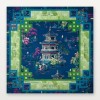 1-1/4" 32mm Professional 4-Layer American Mahjong Set 160-Tile Lavender Heavyweight