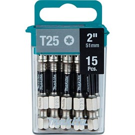 Makita E-01074 Impact XPS™ T25 Torx 2" Power Bit, 15/pk