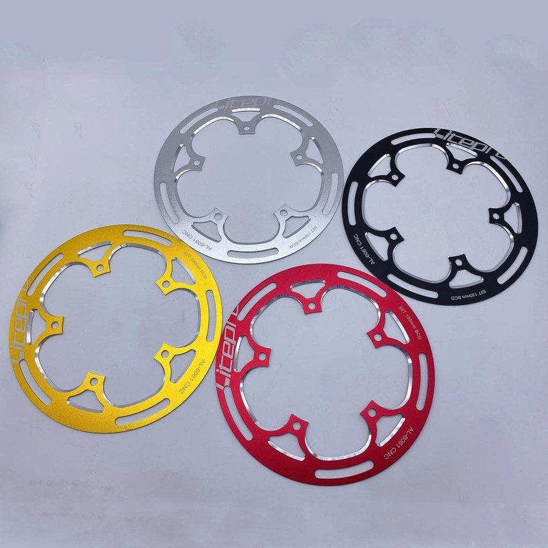 Harilla Chainring Guard BCD130 52T Chain Guard, Silver