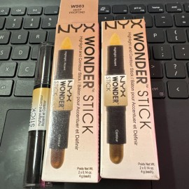NYX Lot of 2 - NYX Wonder Stick Highlight & Contour, # WS03 Deep Profond. Brand New
