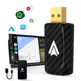 MSXTTLY Android Auto Wireless Adapter for Car Small Android auto Dongle for Converts Wired Android Auto to Wireless Android Auto for Car Model 2017+ Play Plug Easy Setup