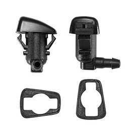 Belleone 2 Front Windshield Washer Nozzle Kit fit for 2008-2012 Ford Fusion Mercury Milan Lincoln MKZ, Replacement for 8E5Z-17603-A