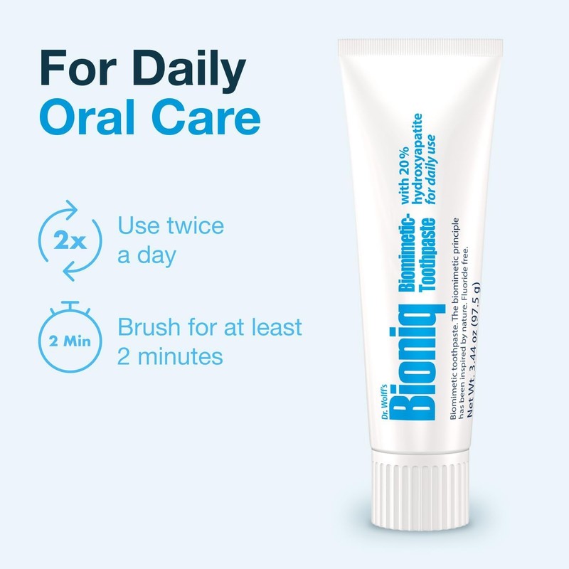 Bioniq Classic - 20% Hydroxyapatite Toothpaste, bioHAP and Fluoride Free
