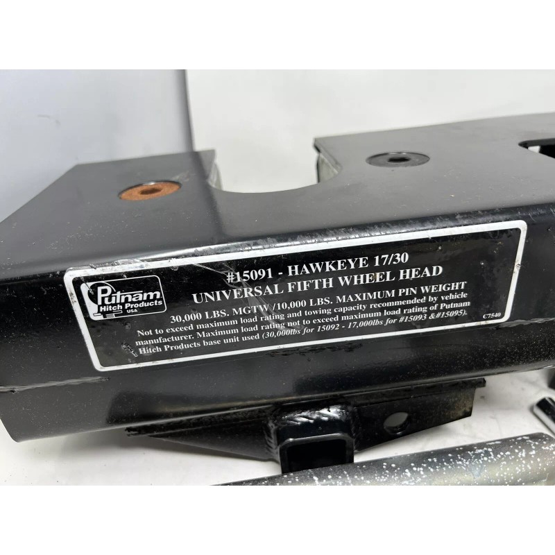 Putnam Hitch 15091 Hawkeye Fifth Wheel Head Double Rocker