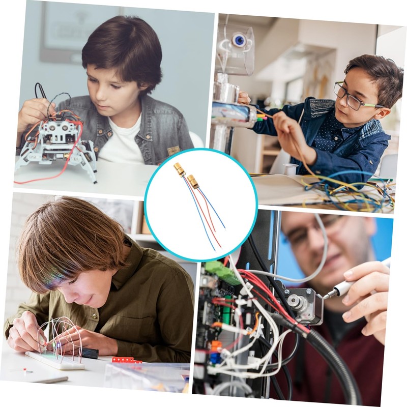 OSALADI 40x Diode Laser Head LED Diodes Laser Module Laser