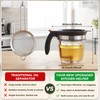 Chillnstay 4-Cup Fat Separator with Bottom Release, Gravy Separator and
