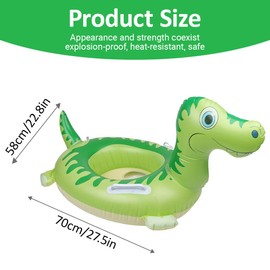 Inflatable Pet Float for Pets - Durable Swimming Raft for Small Medium Large Breeds, Summer Water Toy for Pool Beach Lake