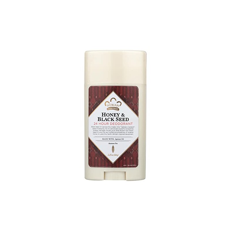 Nubian Heritage Deodorant Honey Blkseed
