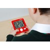 TickiT 92077 Jumbo Timer - Red - Digital Timer with