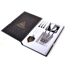 Cuesoul Scorpion 22/24/26 Gramos de Acero de tungsteno TipDart, Barril con Acabado con Revestimiento de Titanio, Natural, 22 Grams