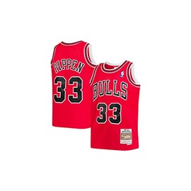 Youth Scottie Pippen Chicago Bulls Red Hardwood Classic Jersey (Large)