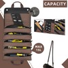 FONIQU Tool Roll Bag, 15L Capacity Heavy-Duty Portable Tool Organizers