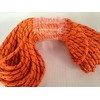 1/2 Inch by 200 Feet Double Braid Polyester Rope, Orange