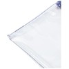 Helix Oxford 8 inch Clear Pencil Case