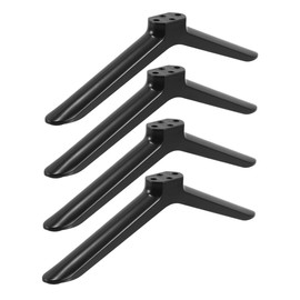 Sosoport 2pairs Tv Stand Legs: Replacement Tabletop Tv Base Stand Replacement Support Brackets with Screws Pedestal Support for Home Bedroom Living Room
