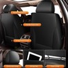 AOMSAZTO Seat Cover Custom Fit for Ford Fusion 2006-2020 Faux