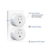 ZigBee 2 pack Smart Plug, ZigBee Switch Mini Smart Outlet