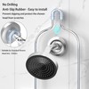 DAOYA Shower Caddy - Shower Organizer with 6 Hooks for