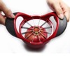 Beylos Easy Grip Apple Corer Slicer-Divider-Cutter-Wedger, Ergonomic Rubber Grip Handle,