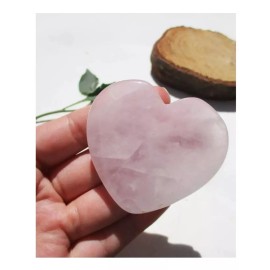 Verso perla pluma flor Gua Sha Facial En Forma De Corazón