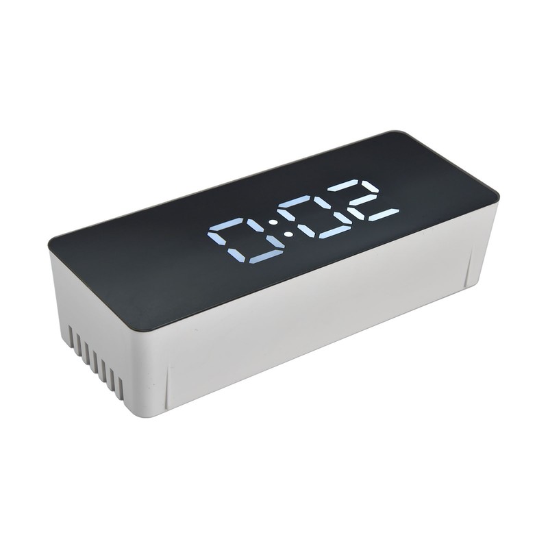 LED Clock Multifunctional USB Powered 3 Lighting Modes Snooze Time