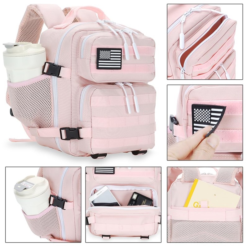 HongXingHai 9L Mini Tactical Backpack for Men and Women, Tactical