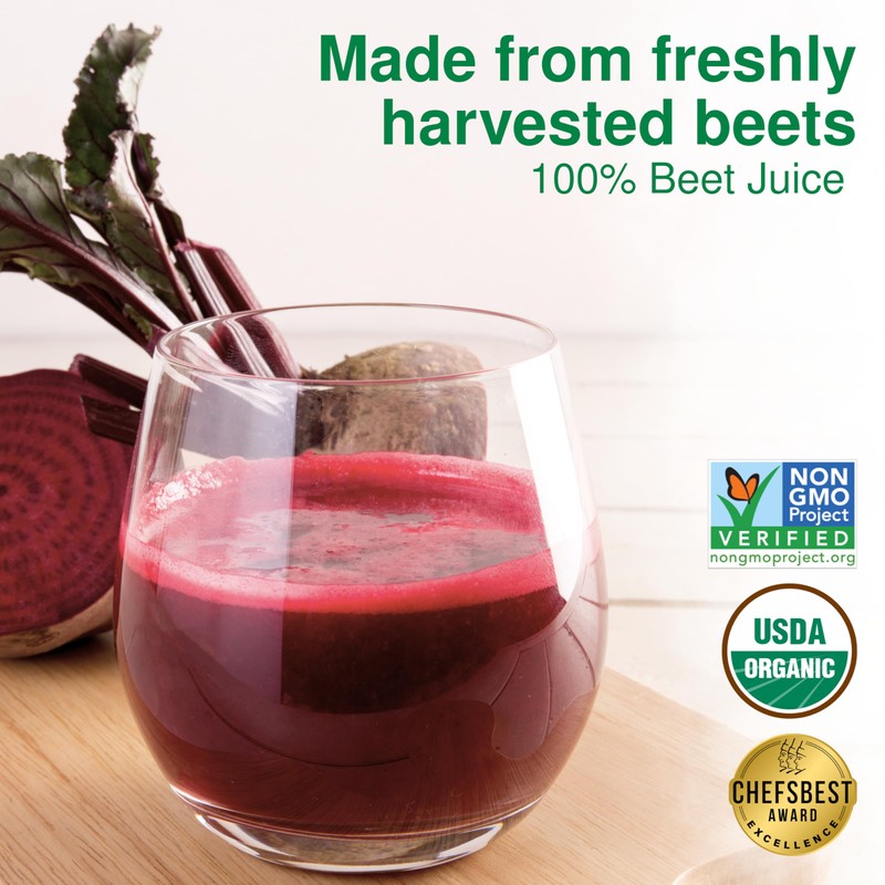 Biotta Organic Beet Juice - 100% Vegetable Juice for Energy,