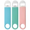 JXS 3 Pack 7" Heavy Duty Stainless Steel Flat Bottle