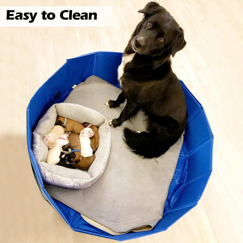 Artilife Dog Whelping Box Pool,Whelping Box for Dogs Birthing,Welping Box