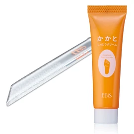 EBIS Cosmetics Heel Moisturizing Cream 2.5 oz (70 g) (With Heel File) Heel Care, Heel Care, LDK A Rating: Approx. 2 Months
