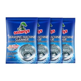 Seaways Washing Machine Cleaner - 1 Year Supply - Effective Mold & Odor Removal - Antibacterial Formula for Deep Cleaning Household - Specification: Washing Machine Cleaner 4pcs