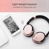 BAOBER Bluetooth Wireless Over Ear Light Weight Headphone with Low