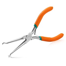 SPEEDWOX 5.5 Inch Hose Grip Pliers - Ring Nose Pliers, Spark Plug Removal, Cable Clamp Tool
