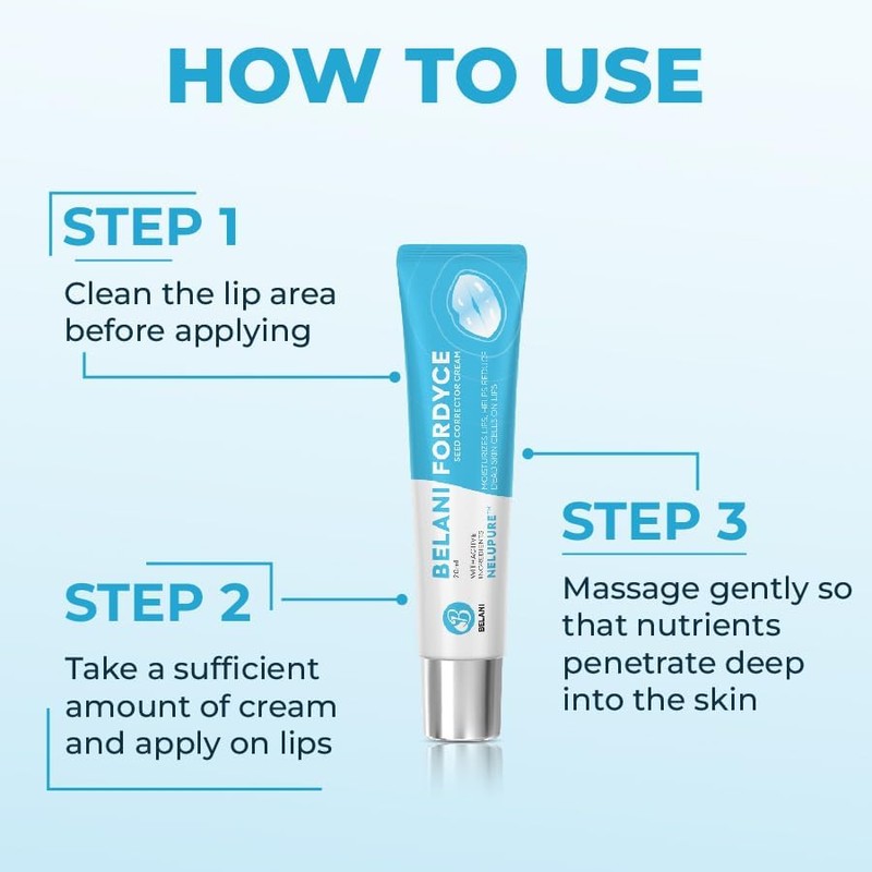 Abera Fordyce Seeds - Lip Acne, Moisturizes, Improves Dry, Chapped