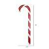 Vickerman 48" Red and White Candy Cane Christmas Ornament
