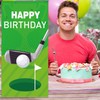 Feliz cumpleaños Banner Golf