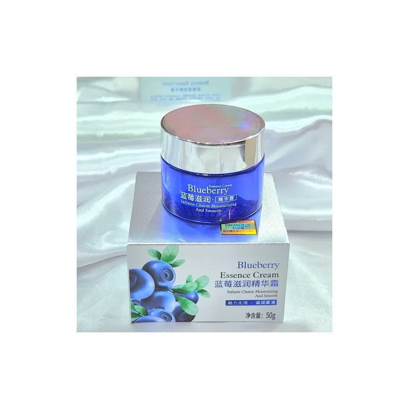 Crema Facial Blueberry Bioaqua Antiarrugas Hidratacion Full