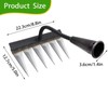 Garden Rake - Heavy Duty Rake - Traditional Garden Rake,