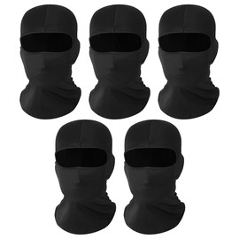 Tiardey 5PCS Sturmhaube Gesichtsbedeckung Skimaske Motorradmaske Fahrrad Gesichtsmaske Sturmhauben mit UV-Schutz für M?nner und Frauen