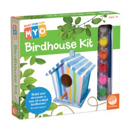 MindWare New - MindWare Make Your Own Birdhouse Kit - Ages 5+ | 1 player