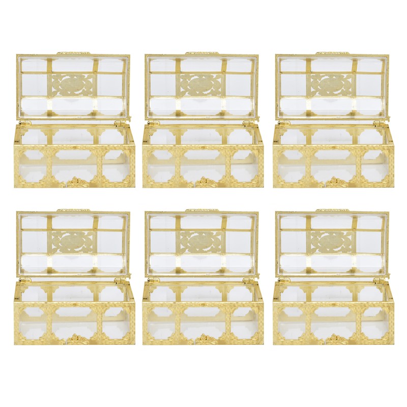 12PCS Hollow Out Candy Box Chocolate Gift Treat Boxes Container