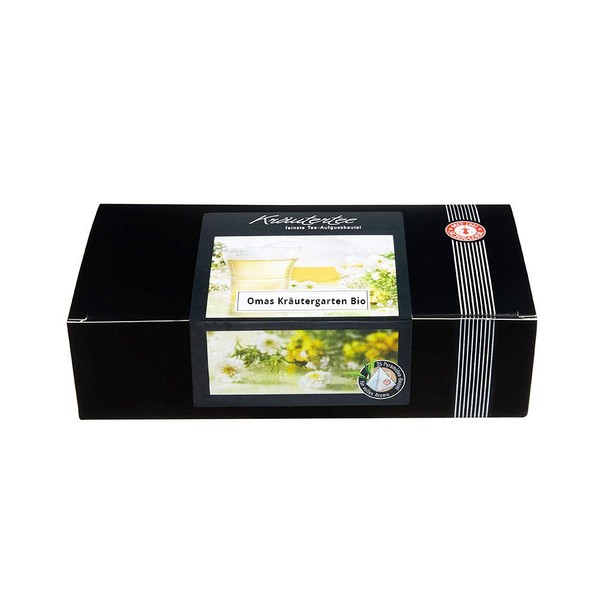 Kräutertee Omas Kräutergarten Bio, 25 Teeaufgussbeutel mit 3g Inhalt