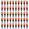 50pcs Adjustable Garden Watering Mist Nozzle Sprinkler Drip Irrigation Kits