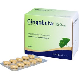 GINGOBETA 120 mg Film-Coated Tablets Pack of 120