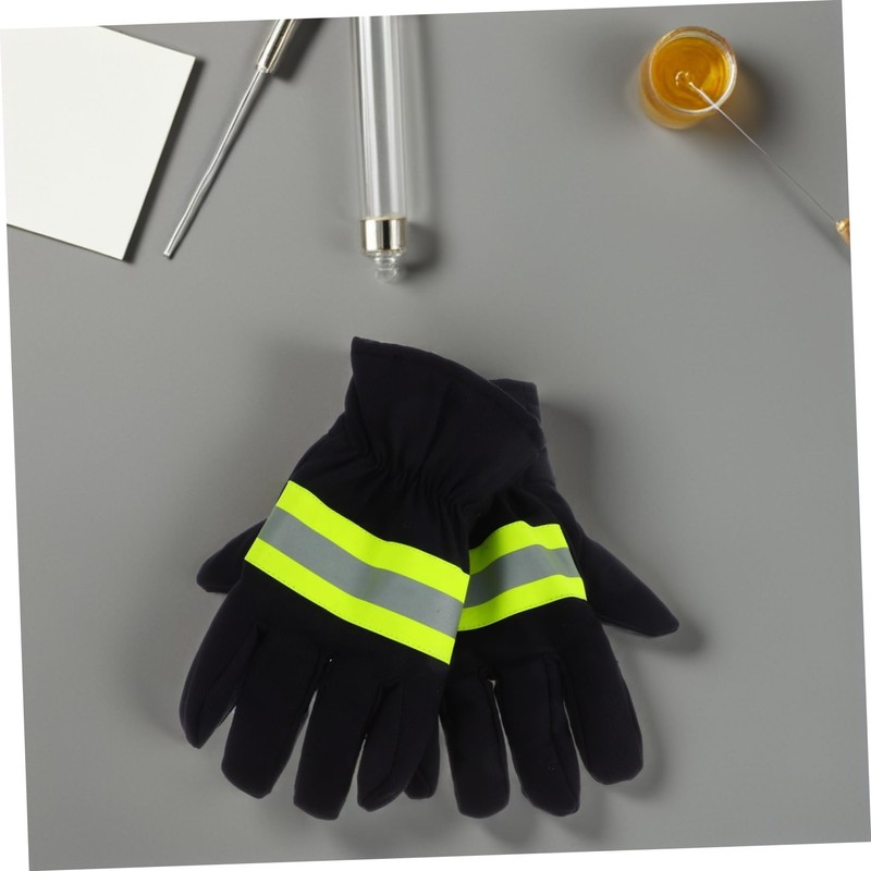 CIYODO 1 Pair Rescue Gloves For Firefighting: Flame-resistant Gloves In