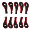 10Pcs Golf Club Head Cover Neoprene Golf Head Cover for
